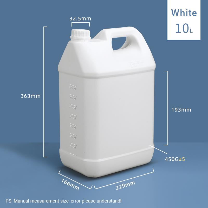HDPE 500ml Thick Fluorinated Bottle for Chemical Reagent and Organic Solvent Packaging