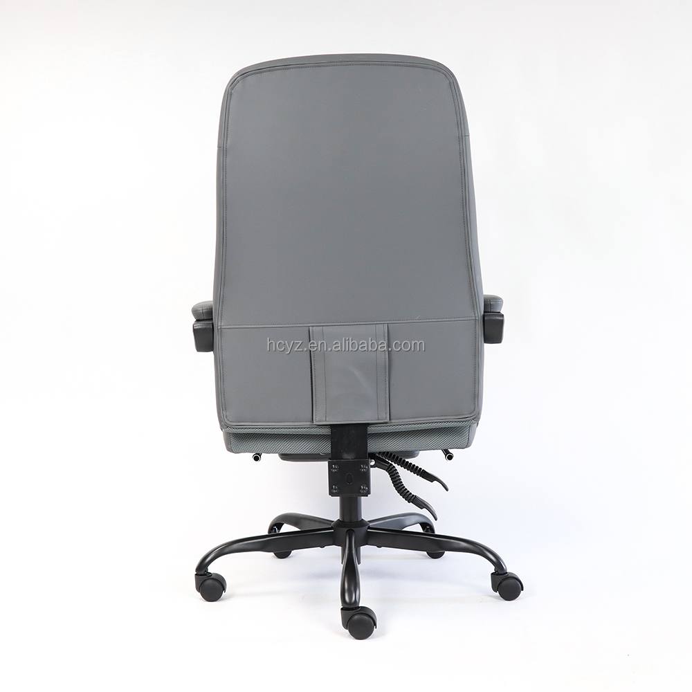 Executive Chair with Footrest Anji Manufactures Comfortable PU Leather Swivel Chair