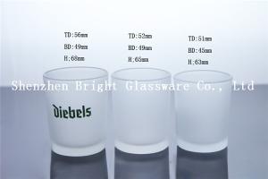 China Frosted Glass Candle Holder wholesale