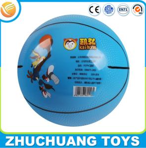 China pvc inflatable plastic play basketball balls wholesale