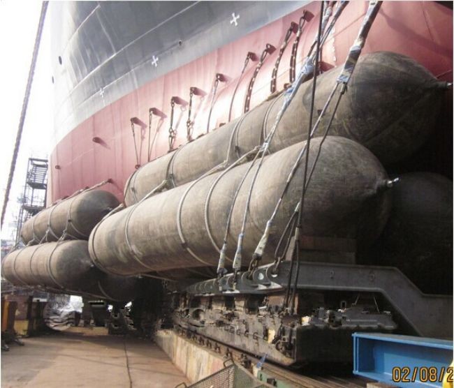 Floating Marine Salvage Airbags Natural Rubber Rescue Ship Launching