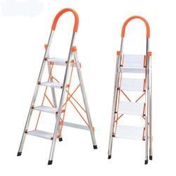 China Aluminium Folding 3 Steps Household Kitchen Safety Step Ladders wholesale