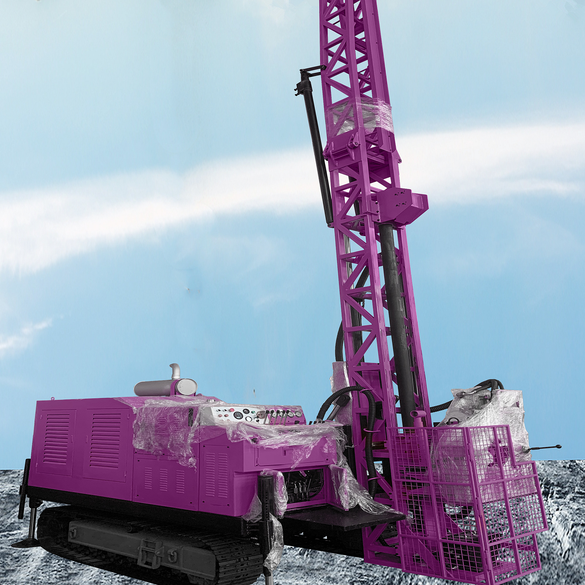 Geological Core Drilling Machine Hydraulic Borehole Exploration Diamond Core Drilling Rig