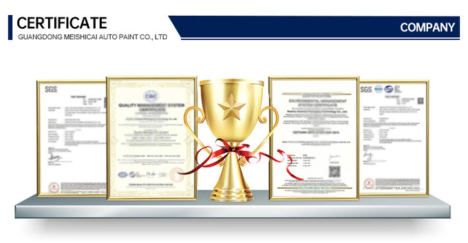 Standard 1K Basecoat Metallic Pigment Pearl Automotive Paint Spray Car Paint Liquid Coating Automotive Thinner 17