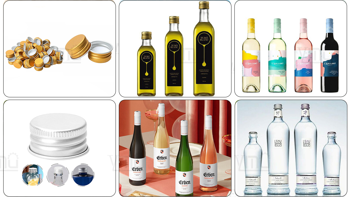 YIMU-CM100 Wine Bottle Ropp Screw Capper Olive Oil Bottle Aluminum Screw Cap Sealing Machine