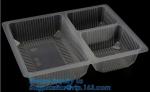 transparent pp bento box,lunch box plastic disposable compartment food