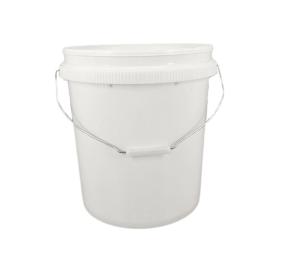 China HDPE Paint 20L Plastic Bucket Chemical Customer Printing Requirement wholesale