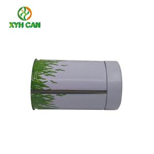 China ROHS Safety Inspection Decorative Storage Tea Metal Tinplate for Green Tea wholesale
