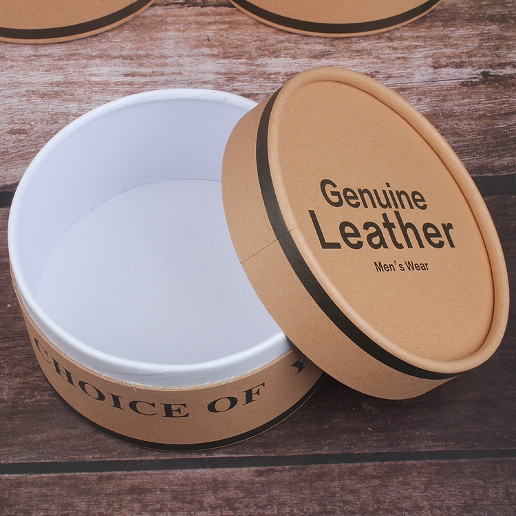 Round Kraft Paper Tube Box , Cardboard Cylinder Box With UV Coating Varnishing