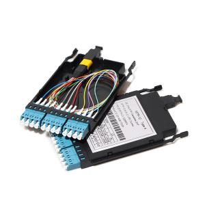 China FOC OM3 MTP MPO LC 12 Fiber Optic Cassette Module wholesale