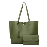 Large Women PU Tote Bag Tassels Leather Shoulder Handbags Fashion Ladies Purses
