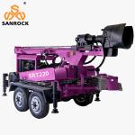 Portable Hydraulic Water Well Drilling Machine Trailer Mounted Water Well