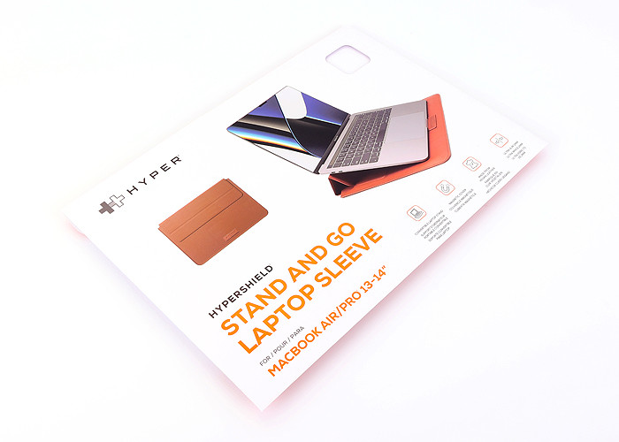 Customized Foldable Packaging Box Envelope Style Laptop Sleeve 0.46mm