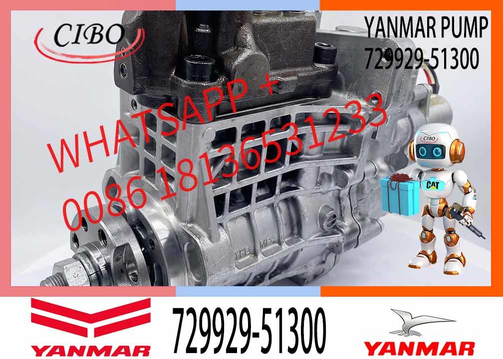 Diesel Engine Parts Fuel Pump 4TNV88 Engine Fuel Injection Pump 729659-51360