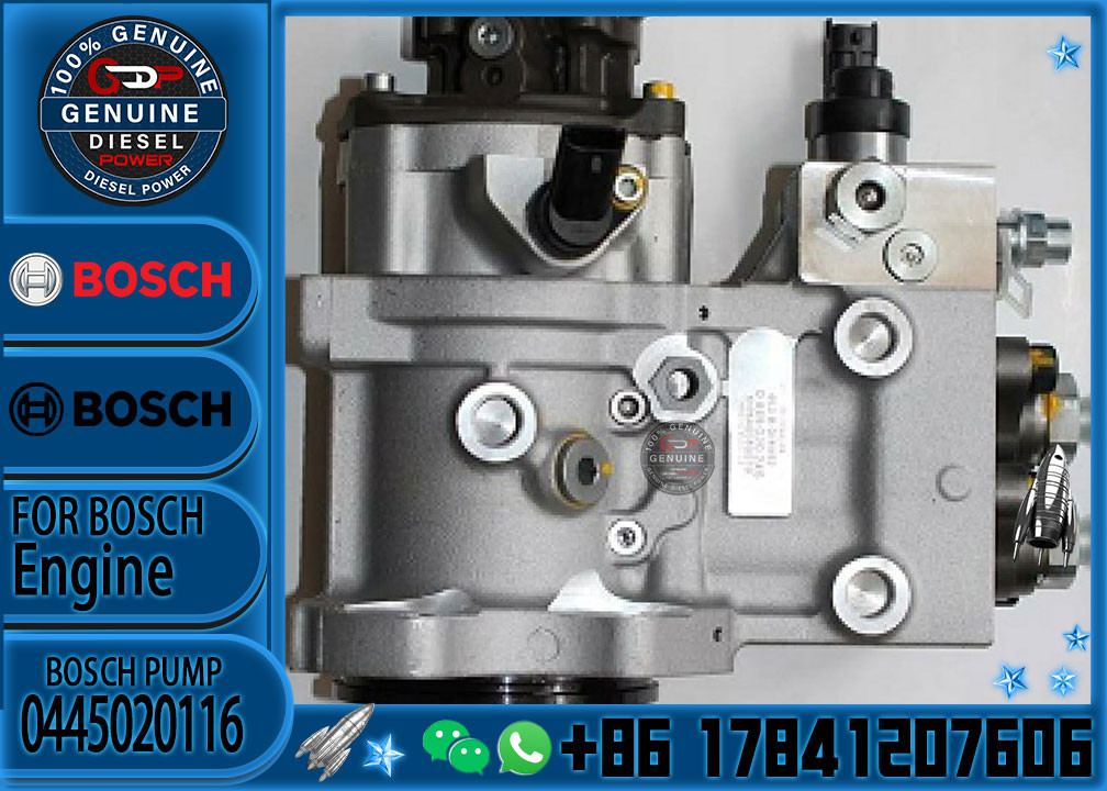 Diesel injection pump high-pressure common rail injection pump 0445020116 high-pressure oil pump 61260080674