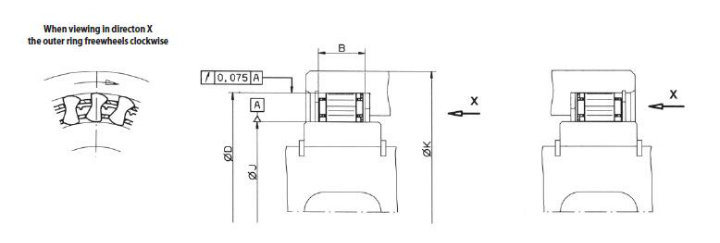 Cage Freewheel Bwx133339 One Way Sprag Clutch with High Quality