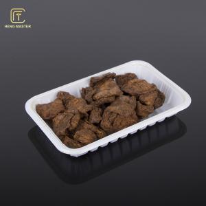 China Bagasse 19*12*3cm Biodegradable Frozen Food Packaging wholesale