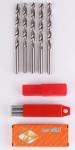 KM DIN 340 LONG TWIST DRILL BITS ROLL FORGED