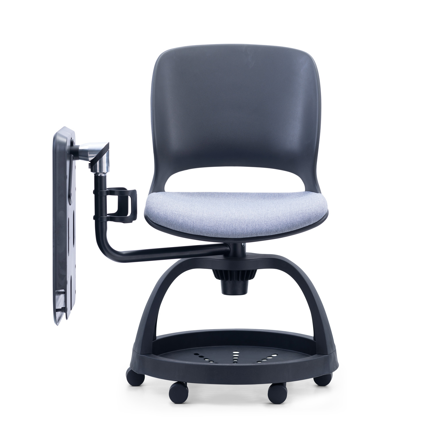 Commercial Furniture Modern Plastic Student Chair with Full Function and Movable Design