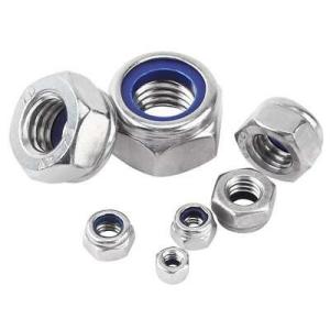 China Hardware Fasteners DIN 982 M4 M6 M8 Hex Nylon Locking Nuts wholesale