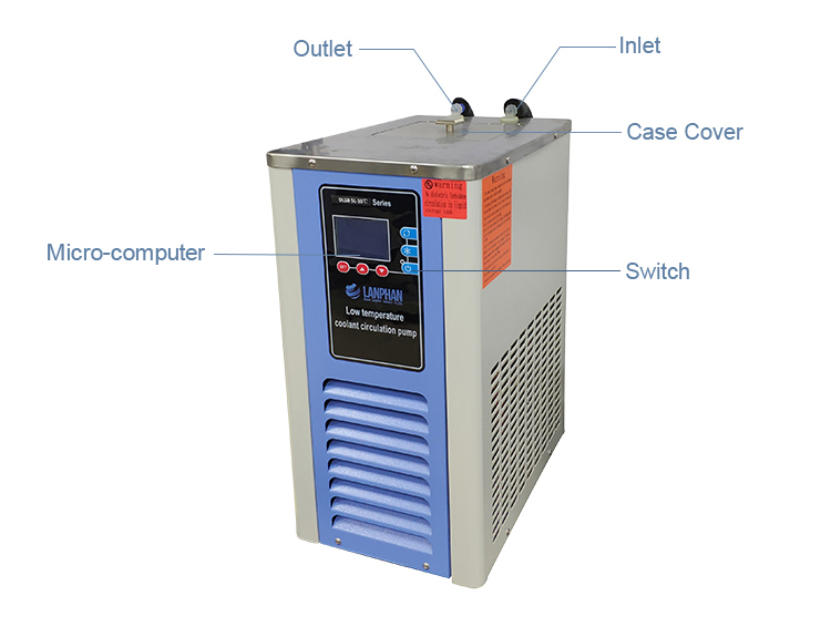Lanphan 420W Cryogenic Cooling Lab Chiller Unit