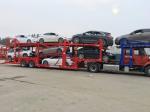 High quality 2 axle car transport semi trailer 8/10 car carrier trailer
