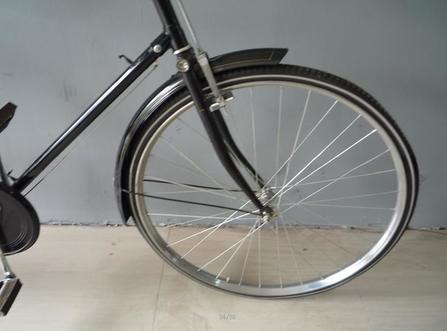 28" Black OMA Bike for Man Performance Utility Bicycle