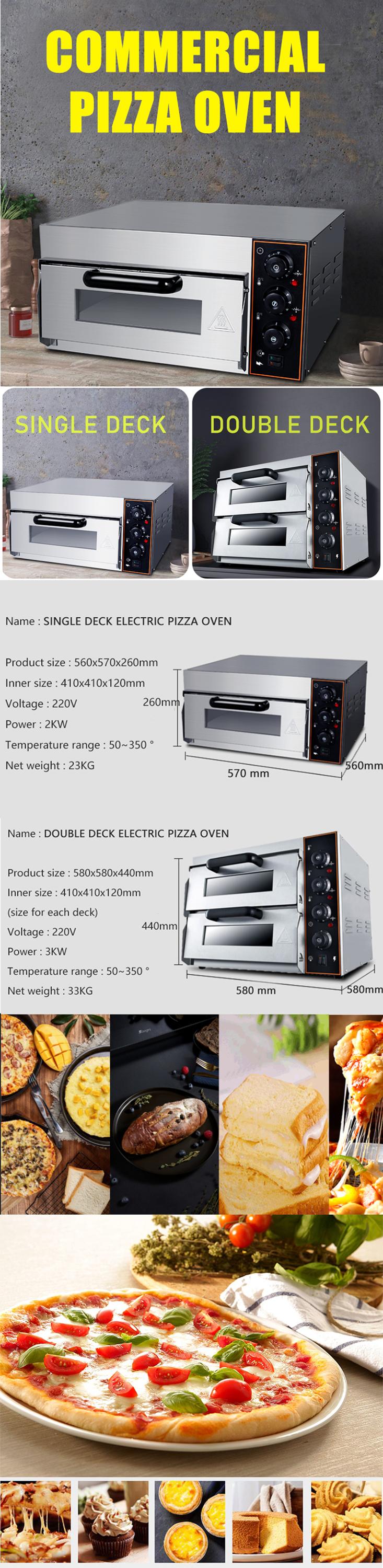 Electric Pizza Oven and Pizza Maker with Two Layers Convection Oven App-Controlled NO