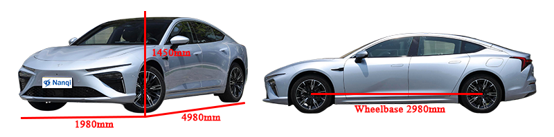 Hozon Nezha S New Energy Electric Car Medium And Large Sedan