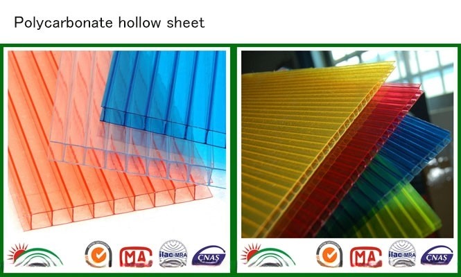 Manual Sun Protect Polycarbonate Window Door Awning Canopy Sheet Self Clean