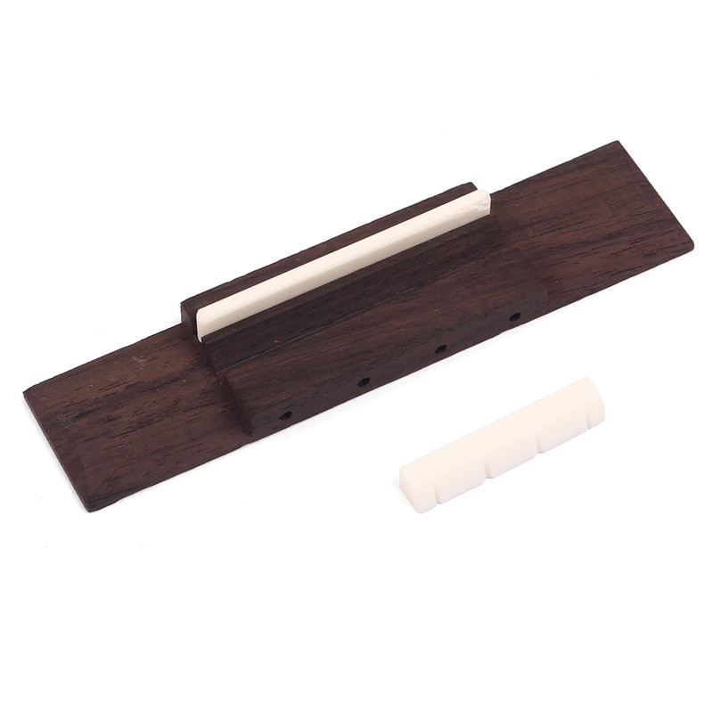 Classical Acoustic Guitar Bridge Saddle Shims Rosewood Bridge Blank Plate