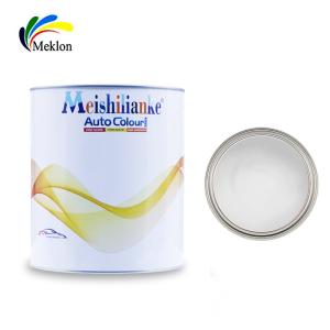 China Crystal White 1K Car Paint Basecoat Anti Oxidation Acrylic material wholesale