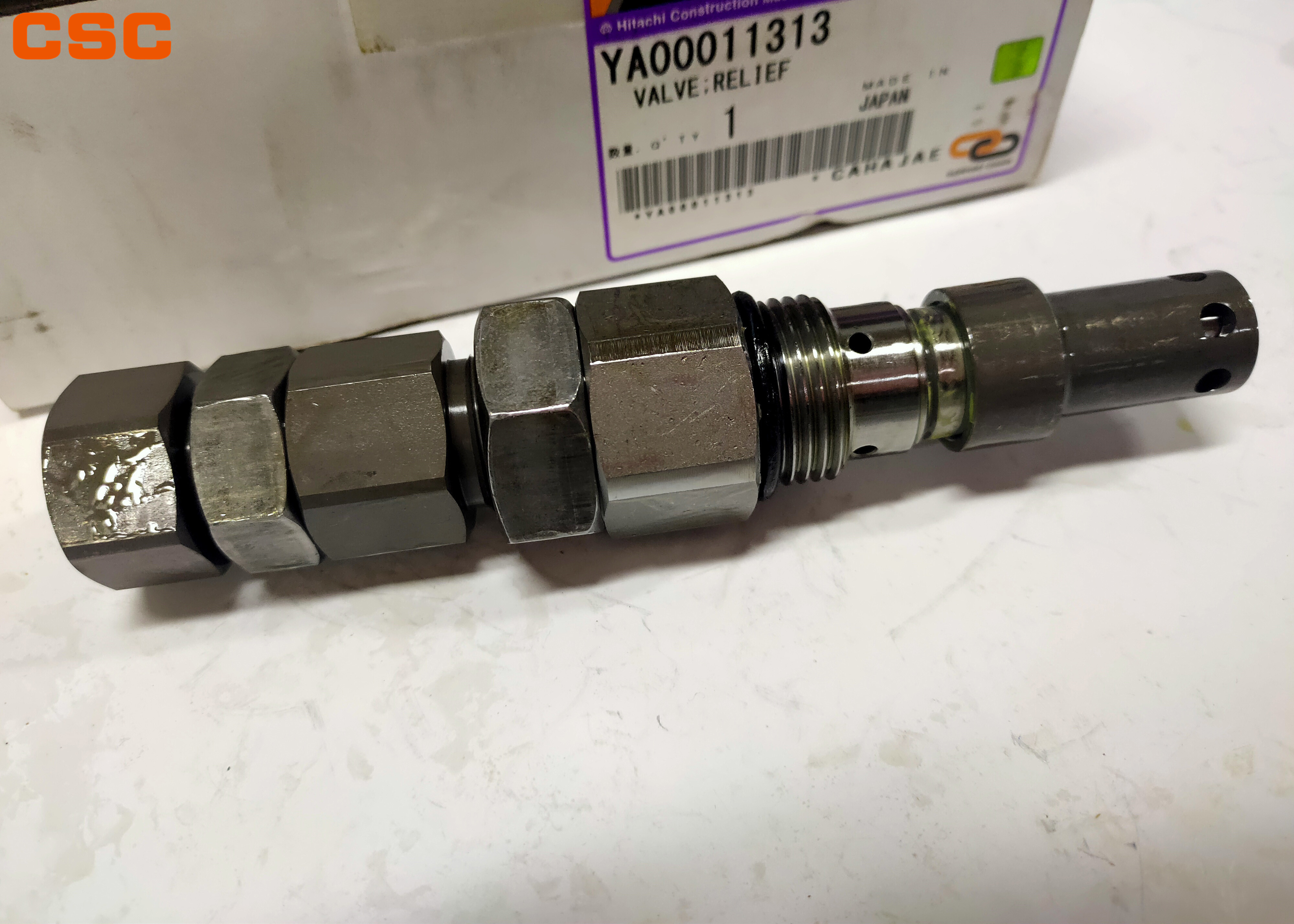 ZAX Series Excavator Main Relief Valve 4372038 4654858 4651860 YA00011313