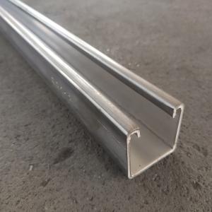 China Lightweight Strength Slotted C Channel Steel For Construction Projects wholesale