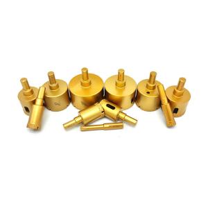 China 5-100mm Triangle Shank Triangle Shank Drill Bit Vacuum Brazed wholesale