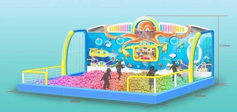 Ocean Adventure Interactive Children'S Ball Pool For Soft Play