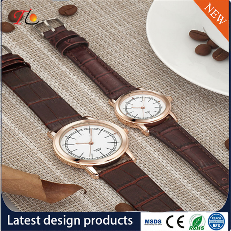 wholesale Pu watch Round dial alloy case quartz watch fashion watch concise style pu strap elegant style