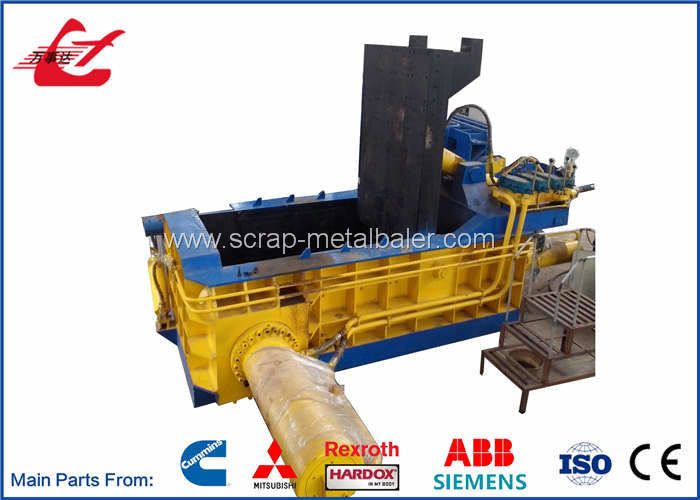 Aluminum Can Baler Hydraulic Baling Press , 18.5 Power Scrap Metal Processing Equipment