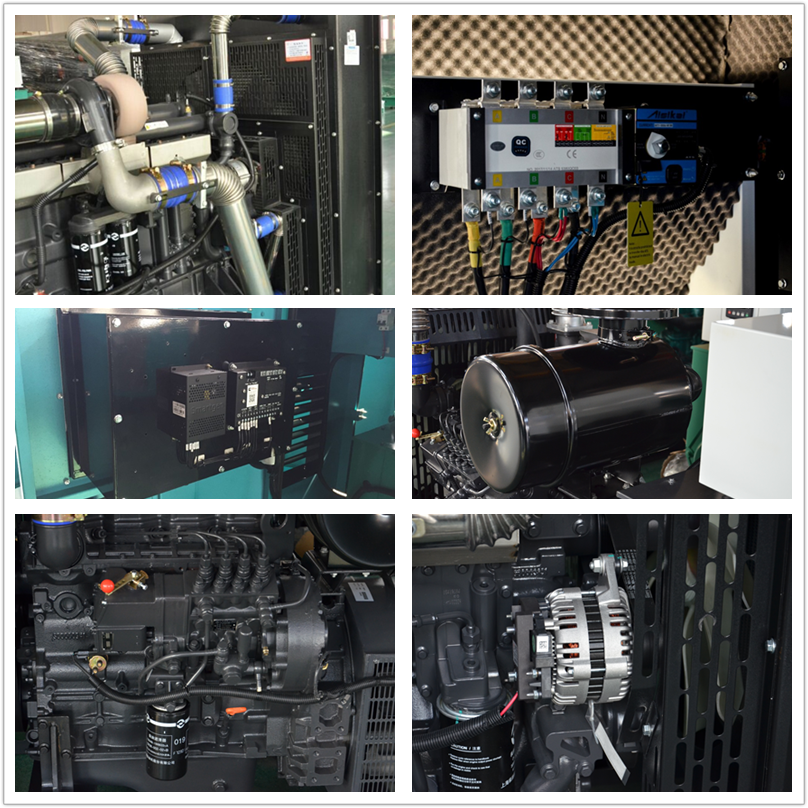 SDEC Series Water-Cooled AC Price 120kw Diesel Energy Generator Set