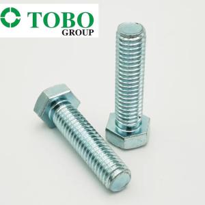 China Hex Drive Stainless Steel Bolts 1-1/4-12 Right Hand Thread Pitch wholesale