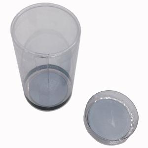 China Offset Printing Mascara Cylindrical Packaging Boxes Recycled Plastic Tube Box wholesale