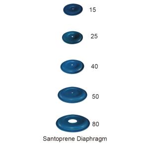 China 1.5&quot; Aodd Pump Parts Santoprene Membrane wholesale