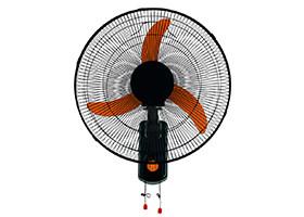 China Hydroponic 3 Speed Electric Wall Fan , Grow Room Oscillating Wall Mount Fan wholesale