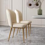 Stainless Steel Luxury Dining Chair Banquette Seating OEM ODM