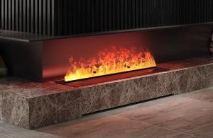 China Electric Mantel Fireplace Country Style Mantelpiece Controlled Remotely wholesale