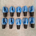 Smooth Steel Drag Bits With Carbide PDC Cutter