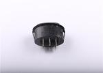 Customizable Size Oval Rocker Switch , Black Button Mini Rocker Switch 12V