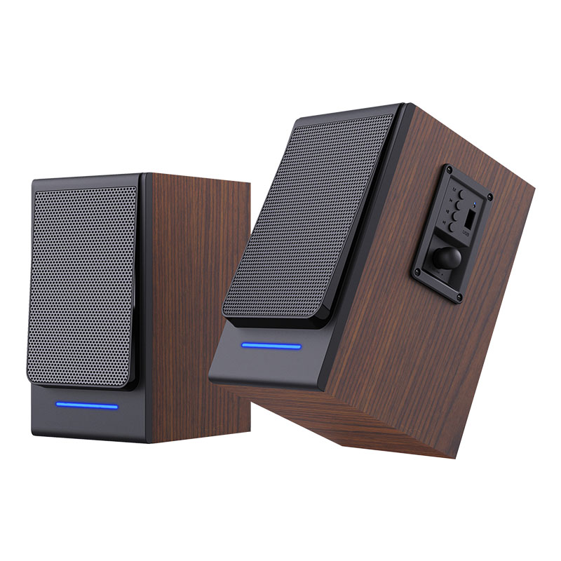 20W Home Audio Bookshelf Speaker with Bluetooth Support and CKD SKD Compatibility