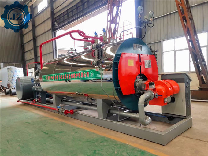 WNS Series Horizontal Type Oil / Gas Fired Steam Boiler For Washing Equipment