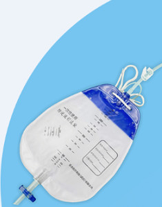 China 500ml 1000ml Disposable Surgical Urine Bags Catheter Pee Bag CFDA on sale